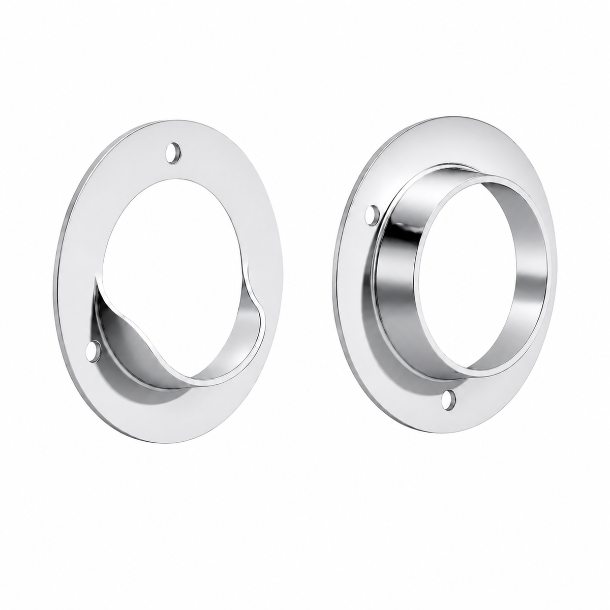 0039 Steel Closet Pole Sockets