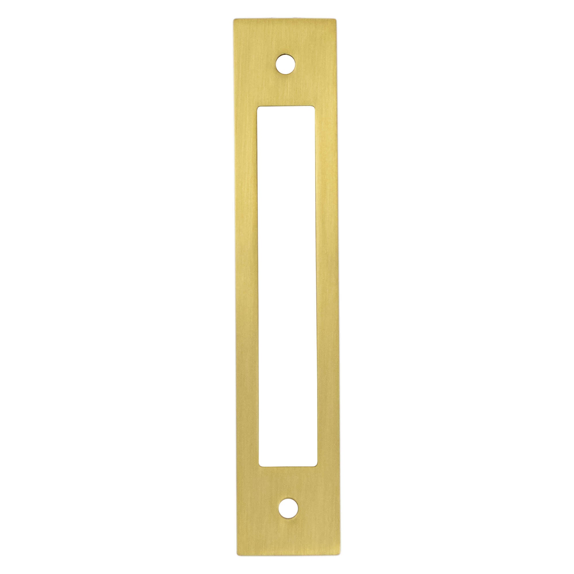 Berenson Statler 128mm CC Modern Brushed Gold Cutout Backplate