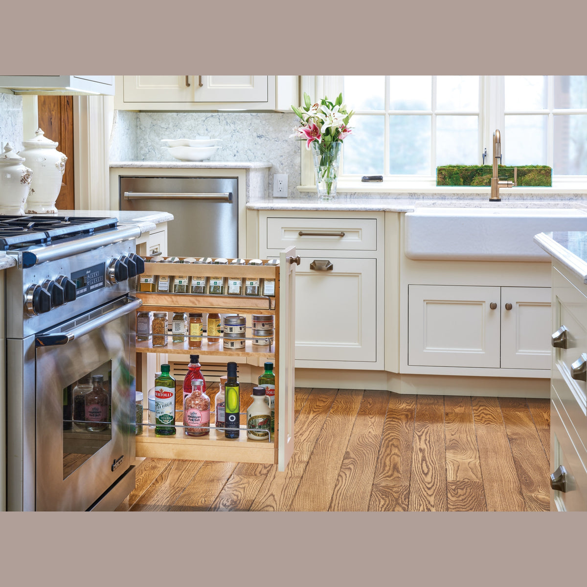 Wood Spice Rack Insert for 448-BCSC-8C