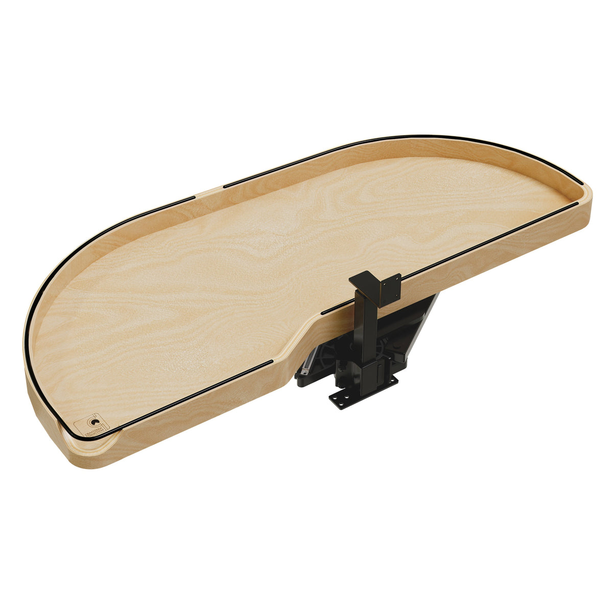 Craftsman Collection Solid Maple Single-Tier Girasolo w/ Soft-Close for 18" Left Opening/Blind Right Corner Cabinets
