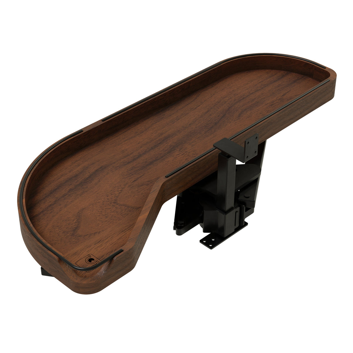 Craftsman Collection Solid Walnut Single-Tier Girasolo w/ Soft-Close for 12" Left Opening/Blind Right Corner Cabinets