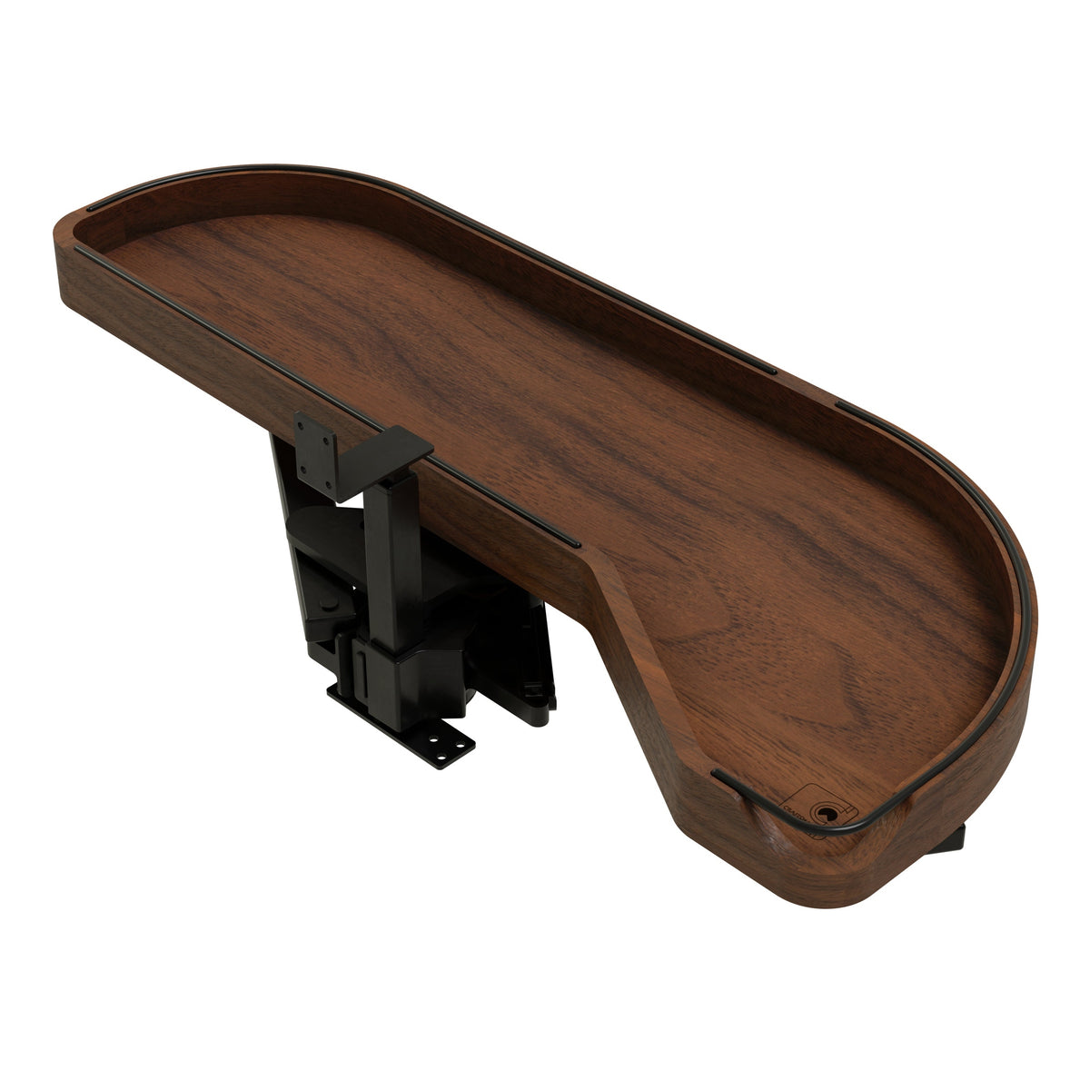 Craftsman Collection Solid Walnut Single-Tier Girasolo w/ Soft-Close for 12" Right Opening/Blind Left Corner Cabinets