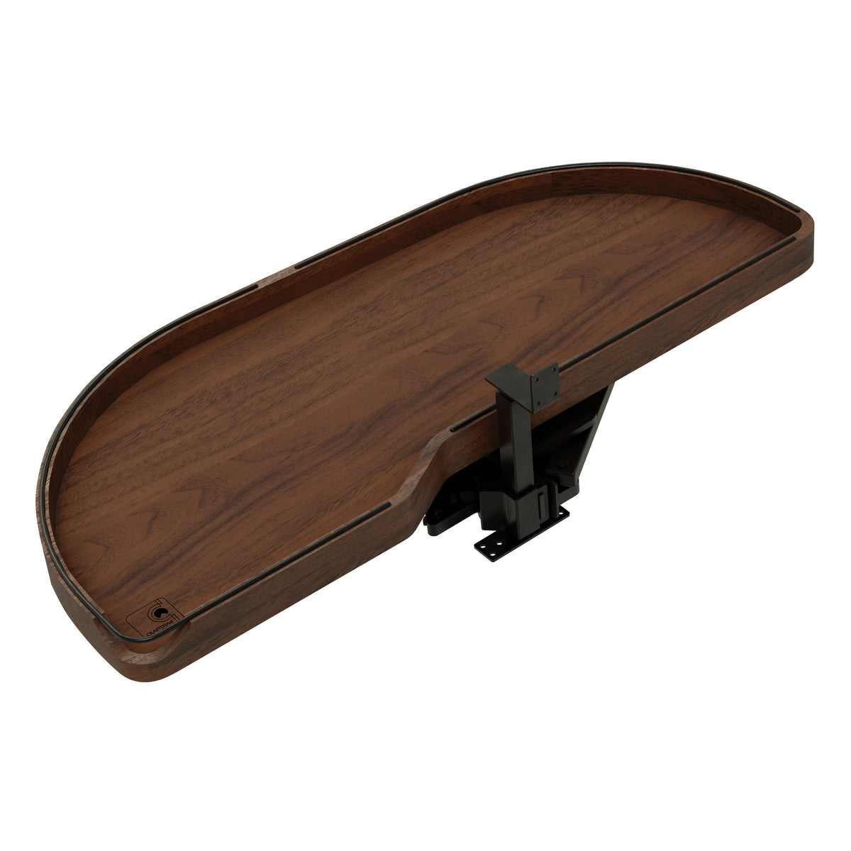 Craftsman Collection Solid Walnut Single-Tier Girasolo w/ Soft-Close for 18" Left Opening/Blind Right Corner Cabinets