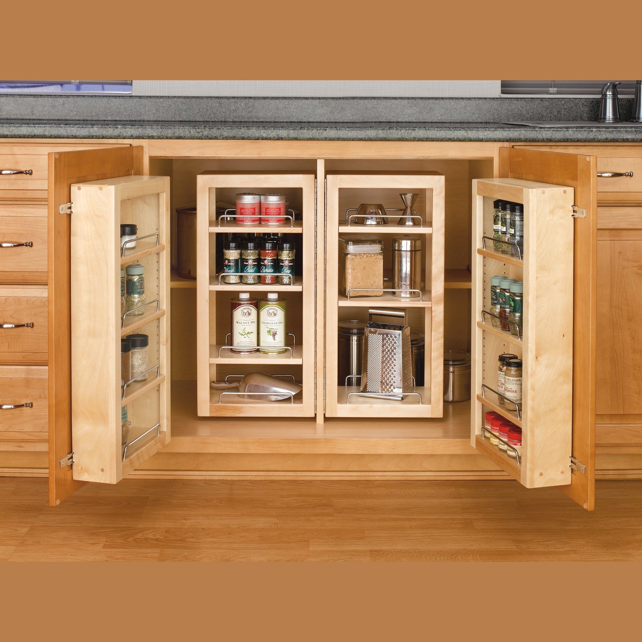 Wood Door-Mount Pantry Unit Only
