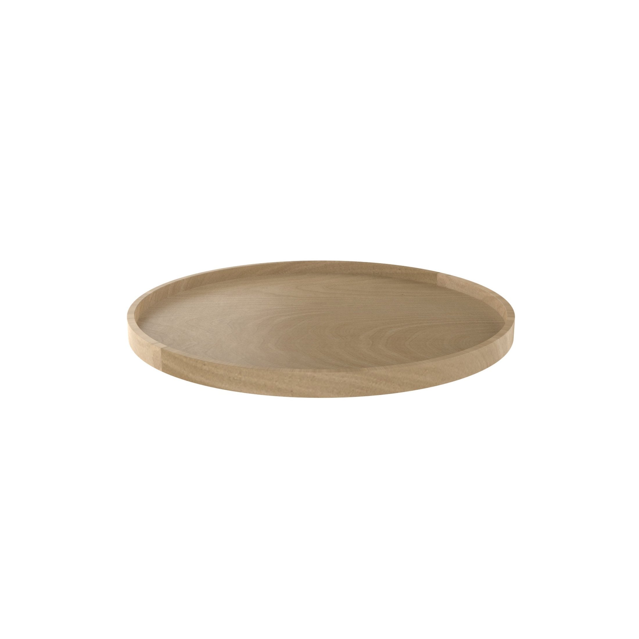 Wood Full-Circle Lazy Susan Shelf Only for Corner Base Cabinets