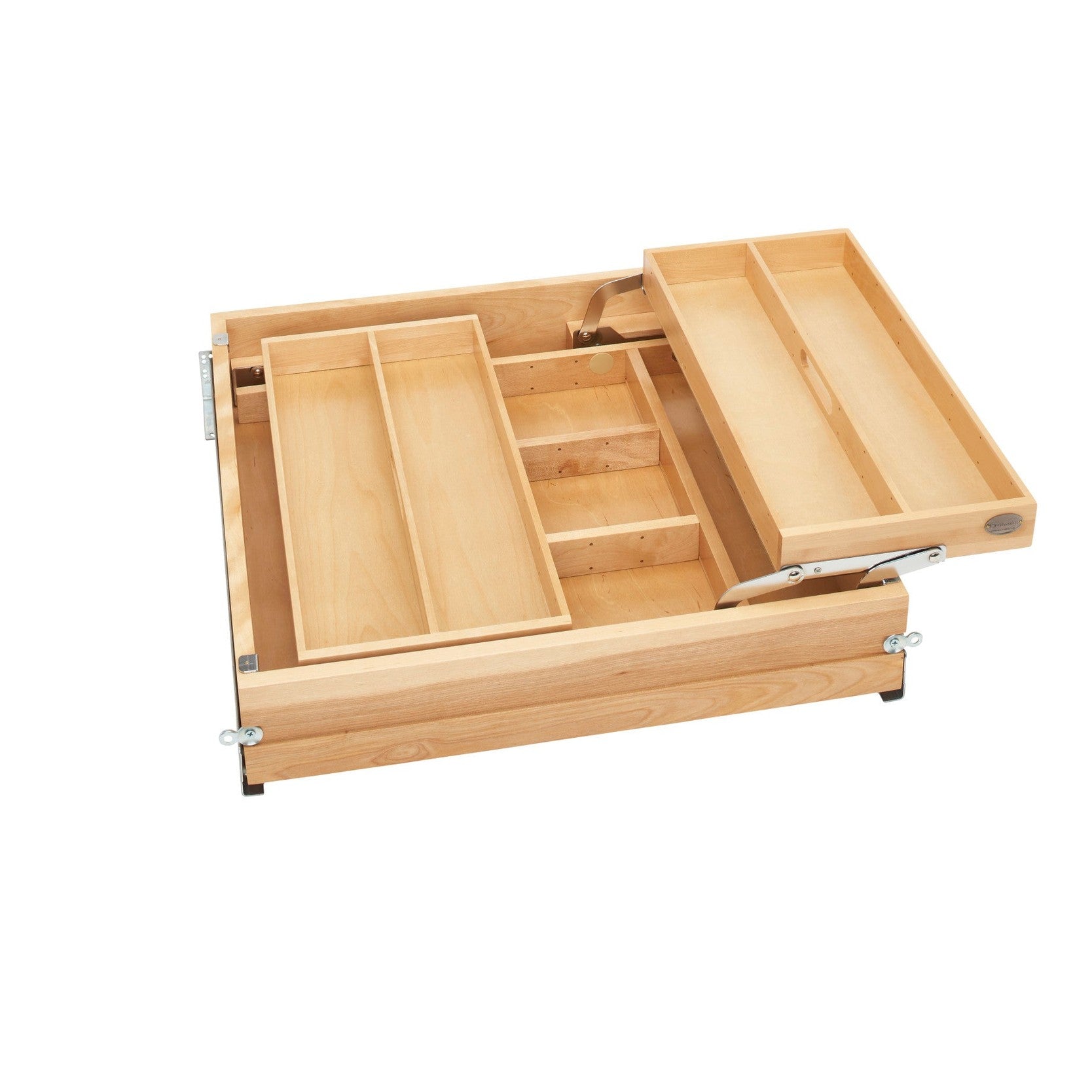 REV-A-SHELF 4WTMD-24H-1 Natural Maple Tiered MAXX Drawer for 24" Face Frame BCD (No Slides)
