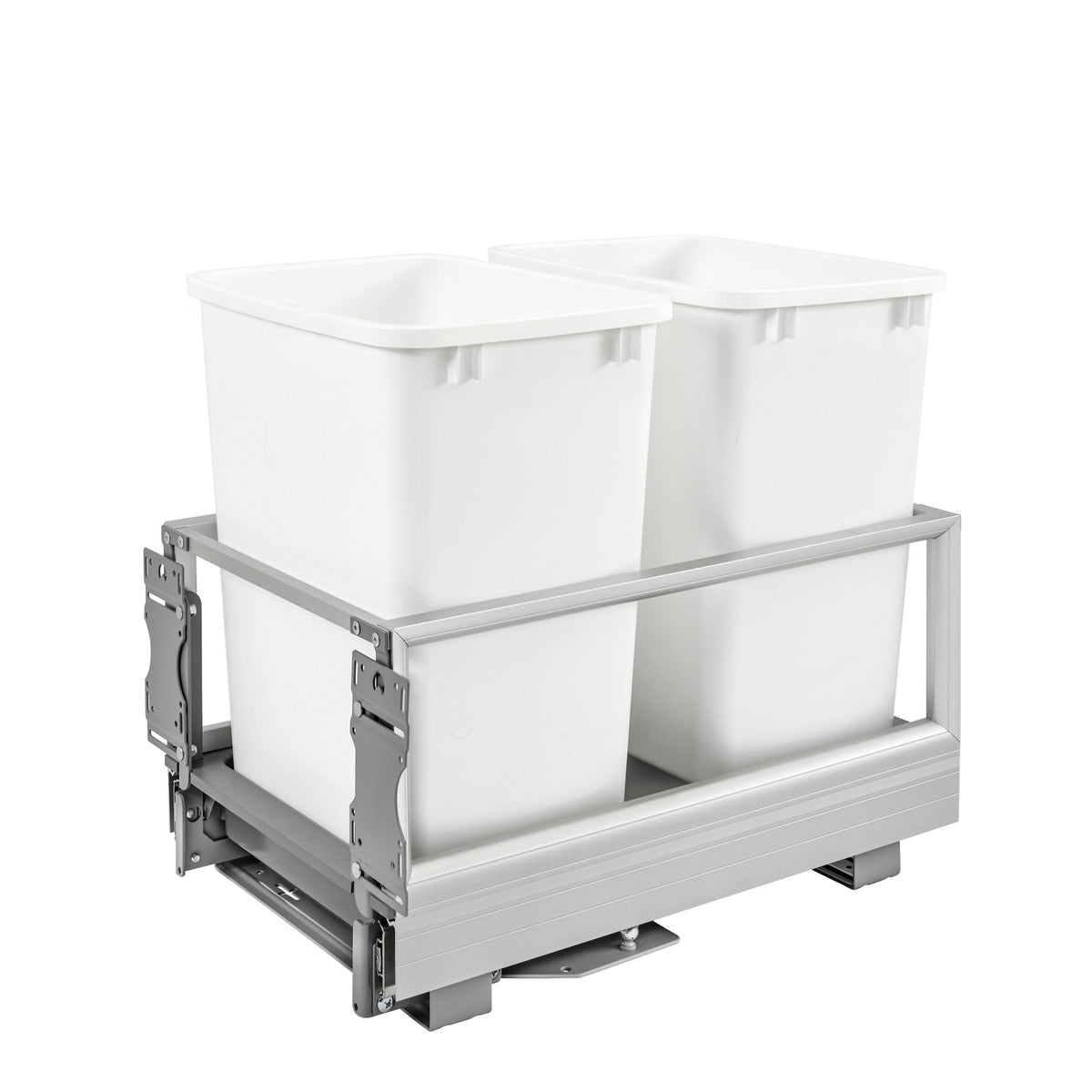 Aluminum Pullout Waste Container with Soft Open/Close