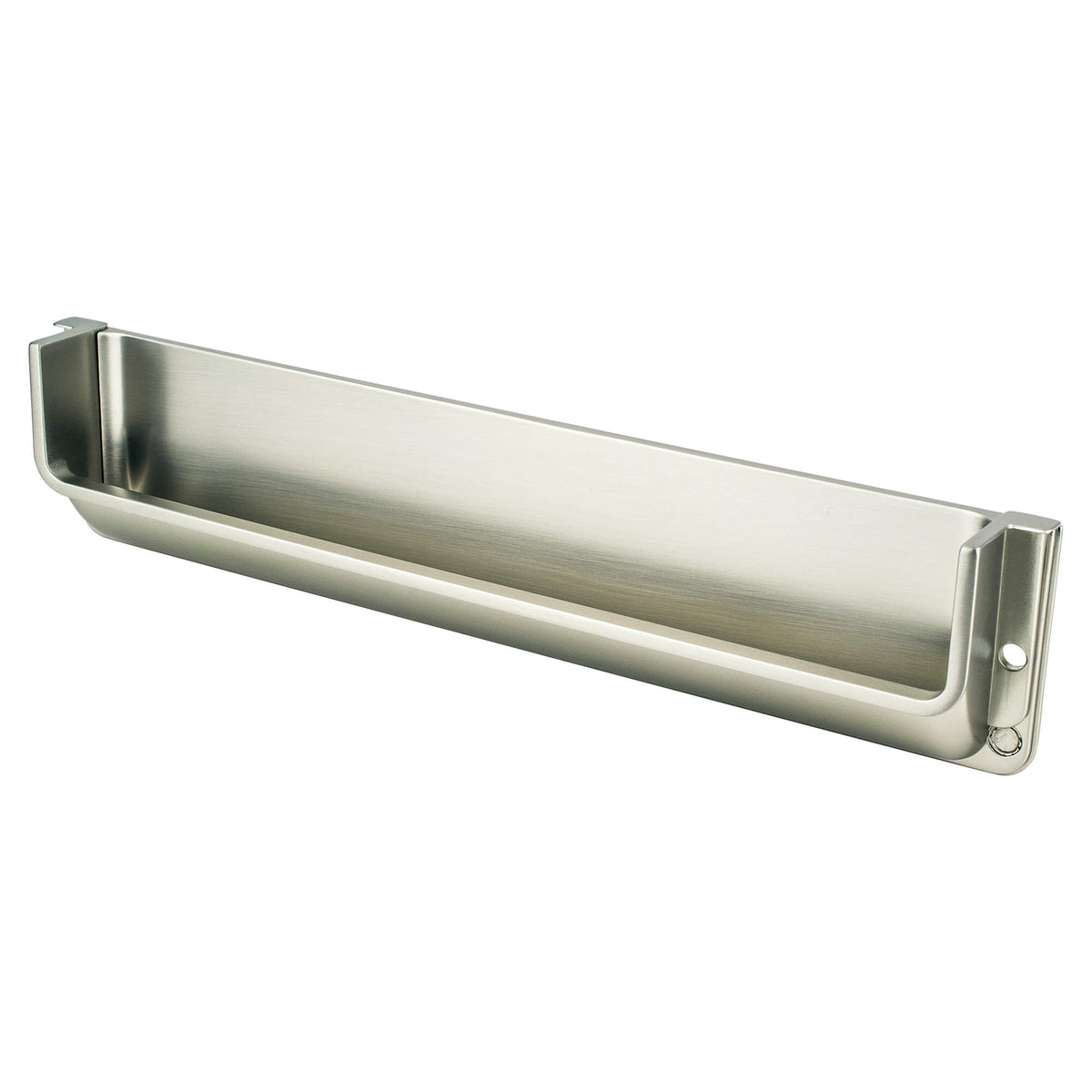 Berenson Recess 7-5/16"(202mm) Recess Pull, Brushed Nickel