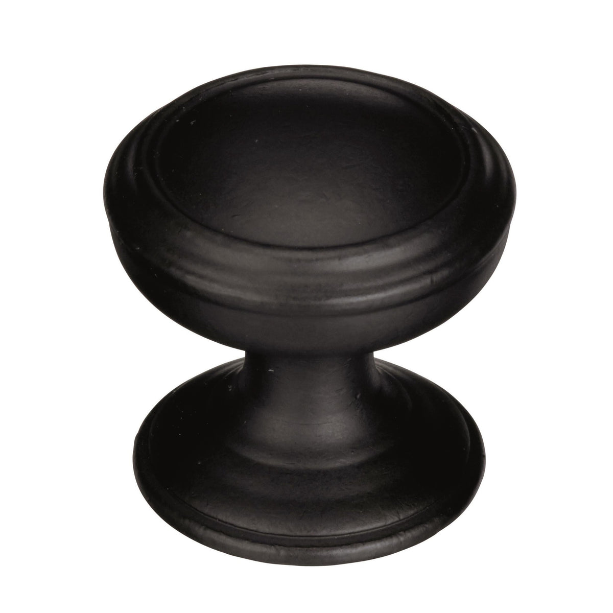Revitalize 11/4 inch (32mm) Diameter Black Bronze Cabinet Knob