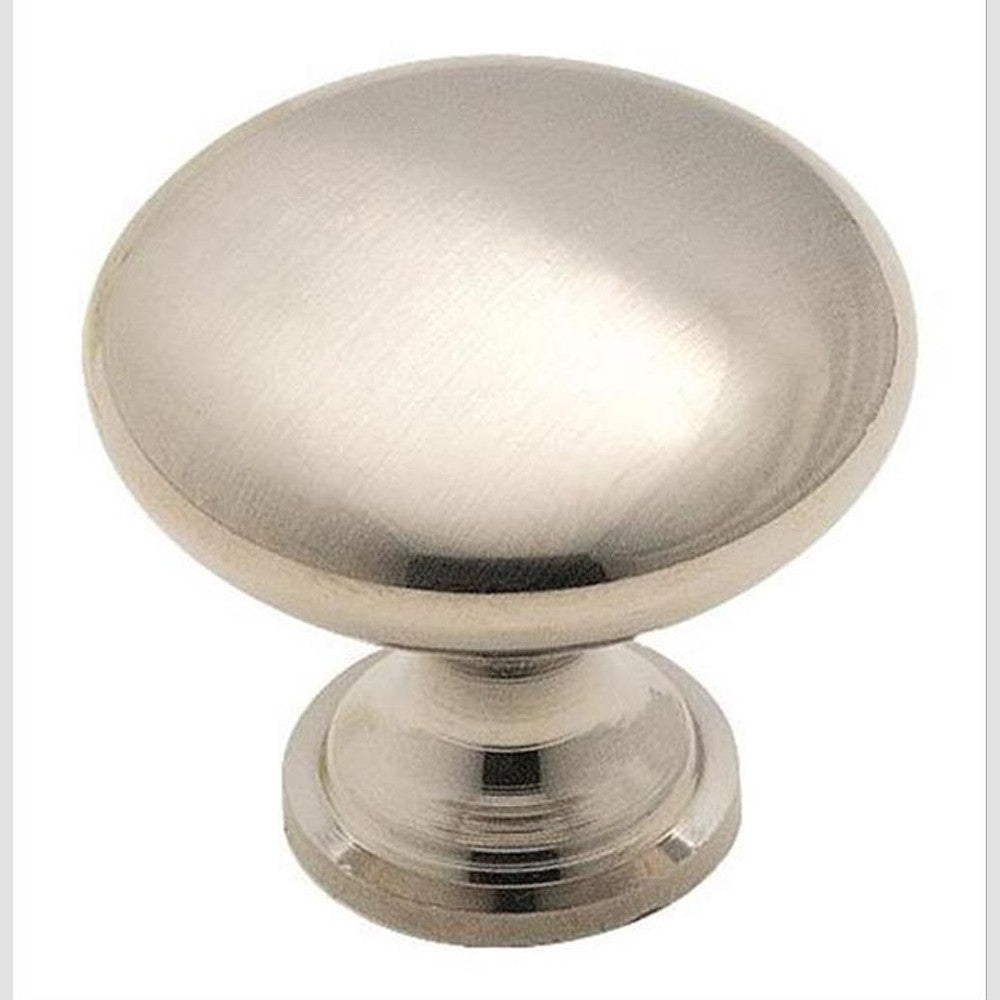 Everyday Heritage 13/16 inch (30mm) Diameter Brushed Chrome Cabinet Knob