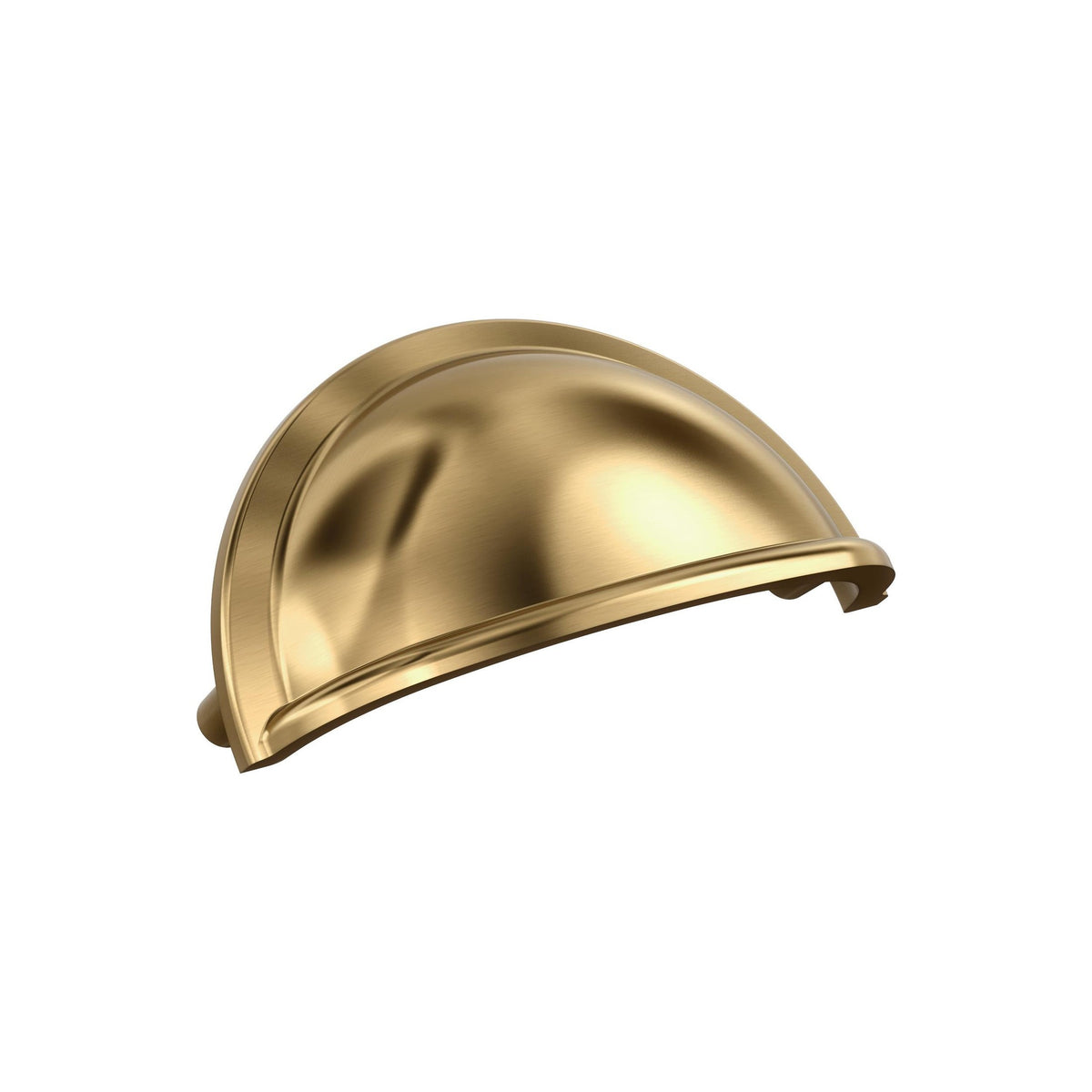 Cup Pulls 3 inch (76mm) CentertoCenter Champagne Bronze Cabinet Cup Pull