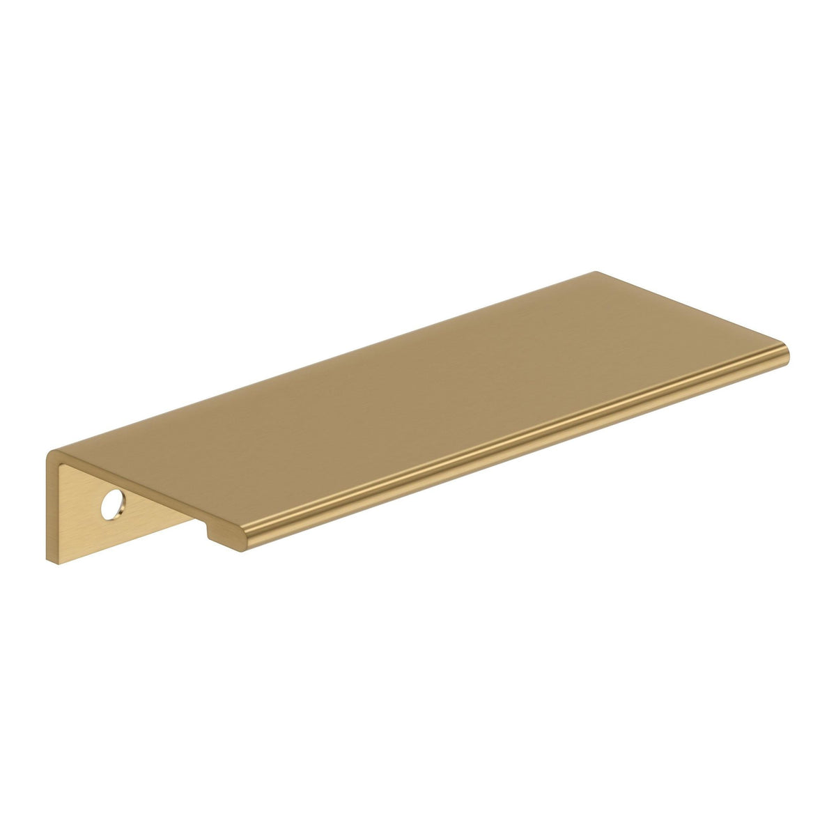 Streamline II 4 inch (102mm) Length Champagne Bronze Cabinet Edge Pull