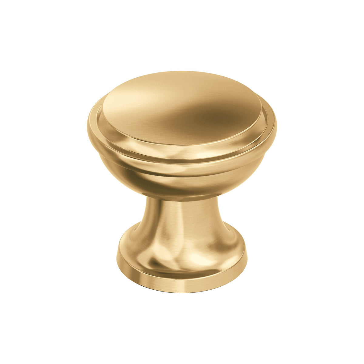 Westerly 13/16 inch (30mm) Diameter Champagne Bronze Cabinet Knob