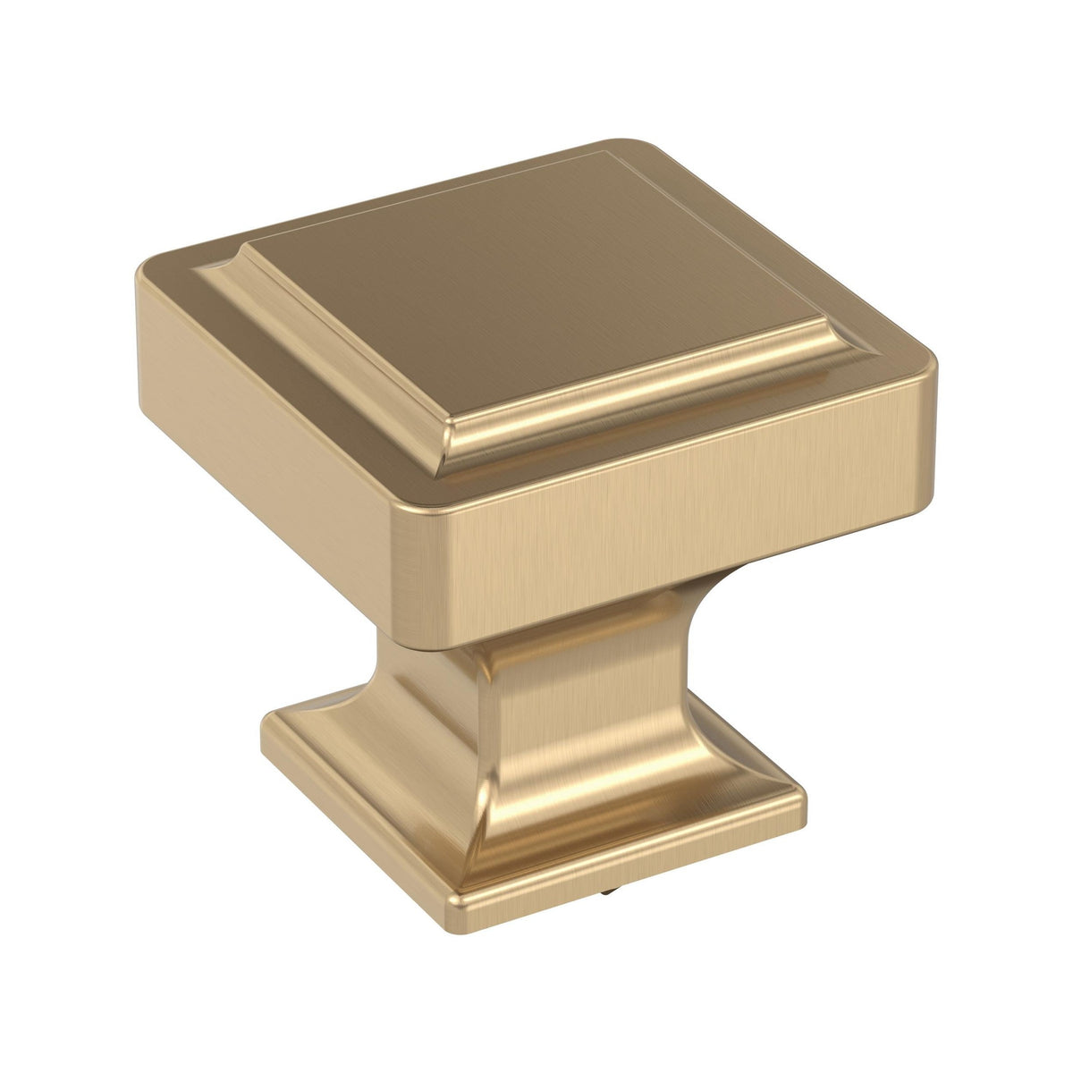 Eleva 13/16 inch (30mm) Length Champagne Bronze Cabinet Knob