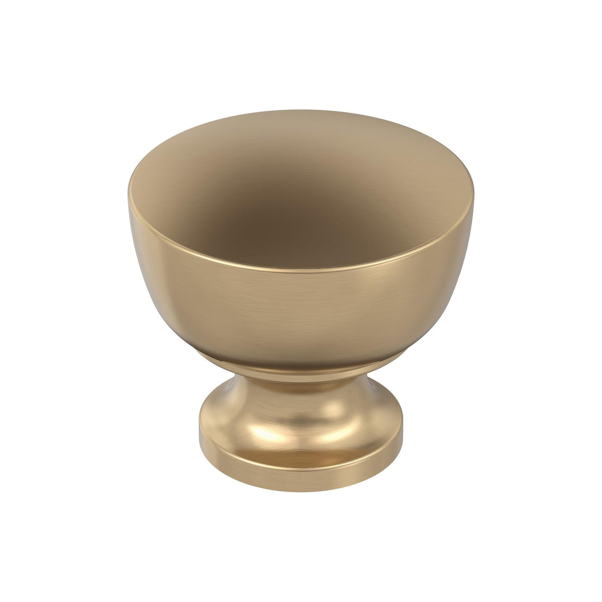 Chalice 11/4 inch (32mm) Diameter Champagne Bronze Cabinet Knob