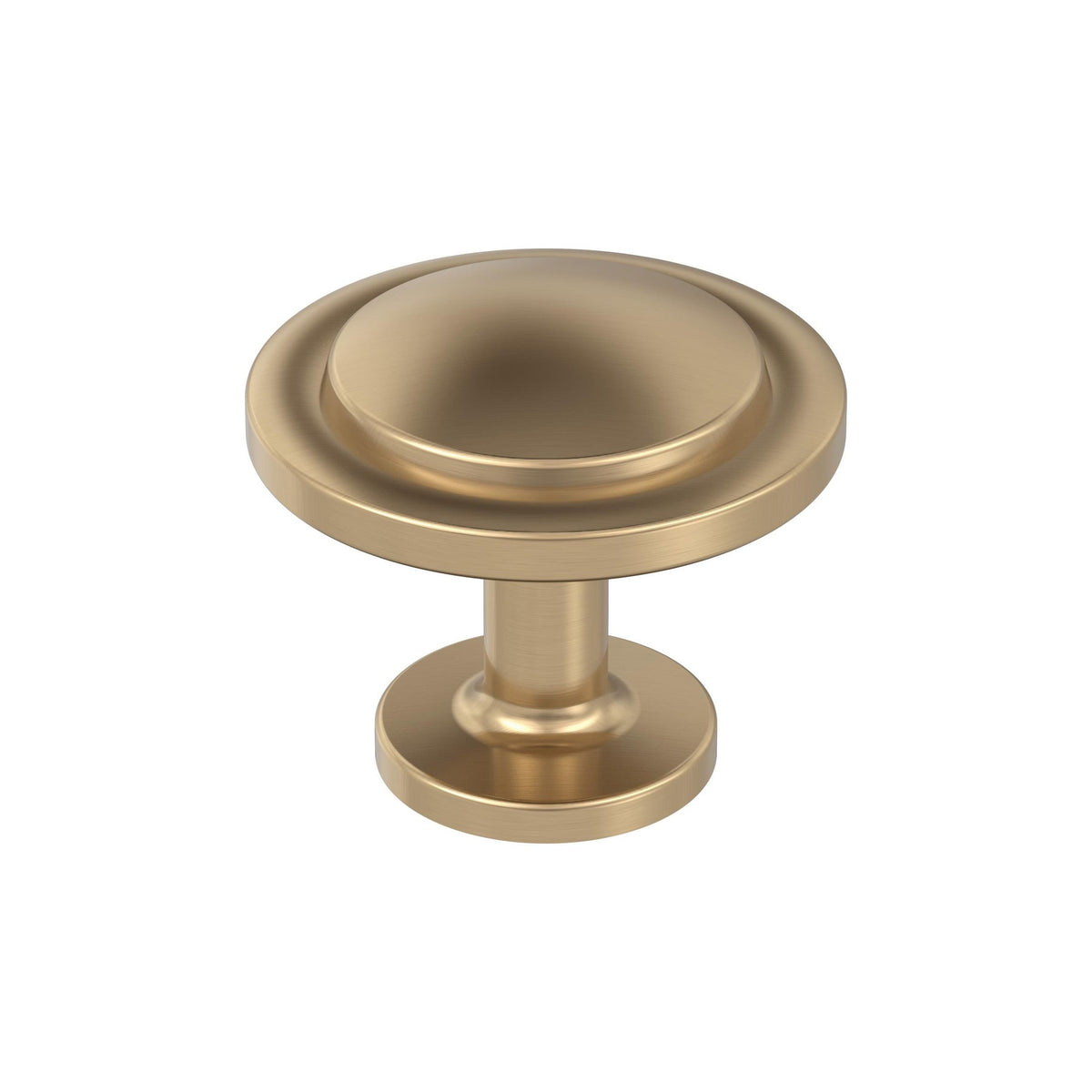 Loop 13/16 inch (30mm) Diameter Champagne Bronze Cabinet Knob