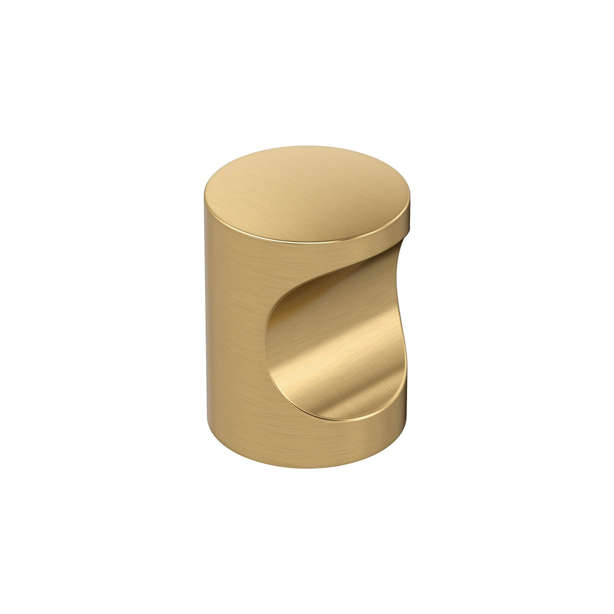 Whistle 11/16 inch (18mm) Diameter Champagne Bronze Cabinet Knob