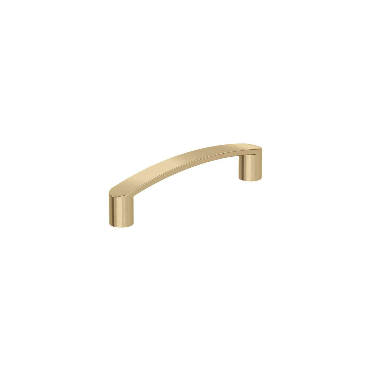 Rift 33/4 inch (96mm) CentertoCenter Champagne Bronze Cabinet Pull