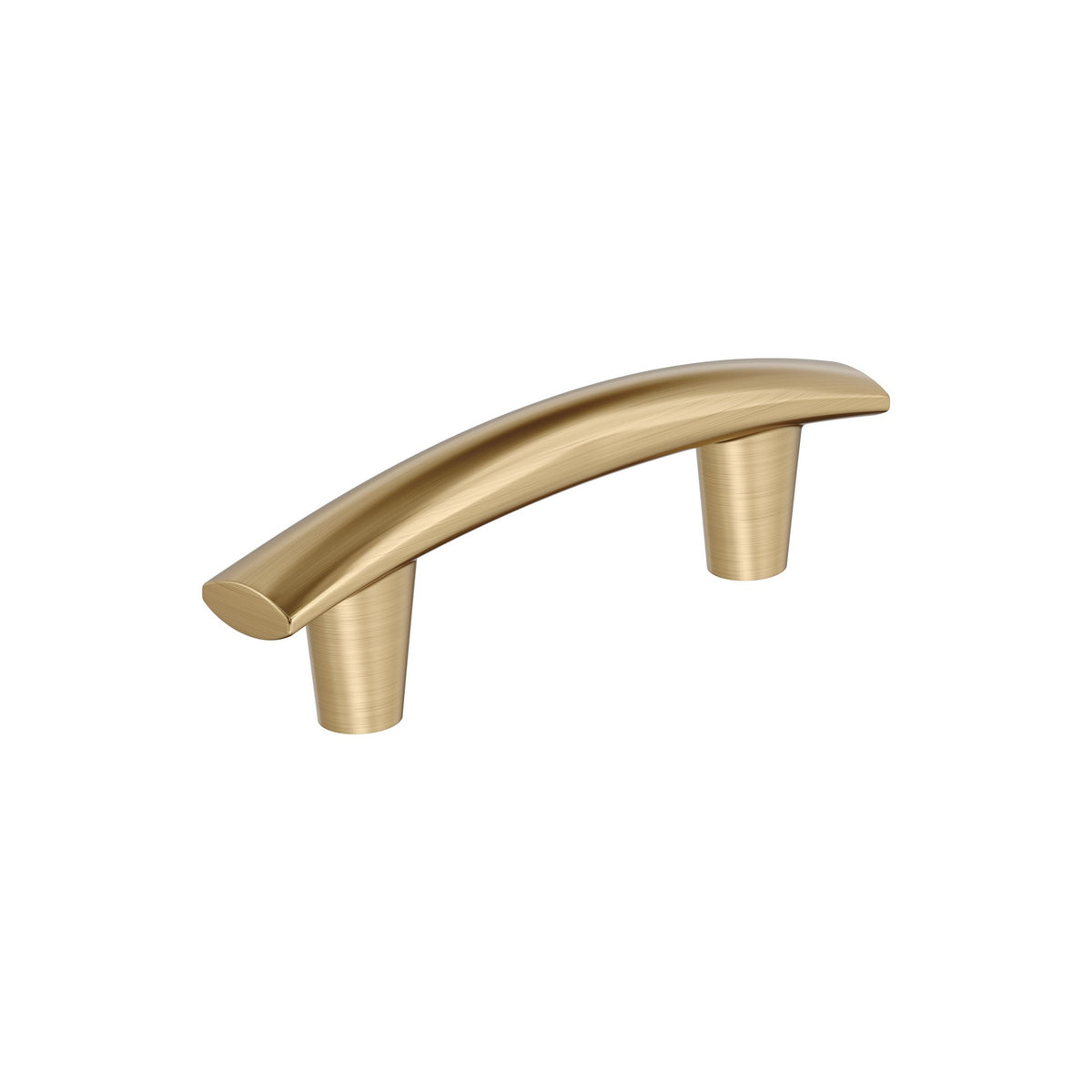 Willow 3 inch (76mm) CentertoCenter Champagne Bronze Cabinet Pull