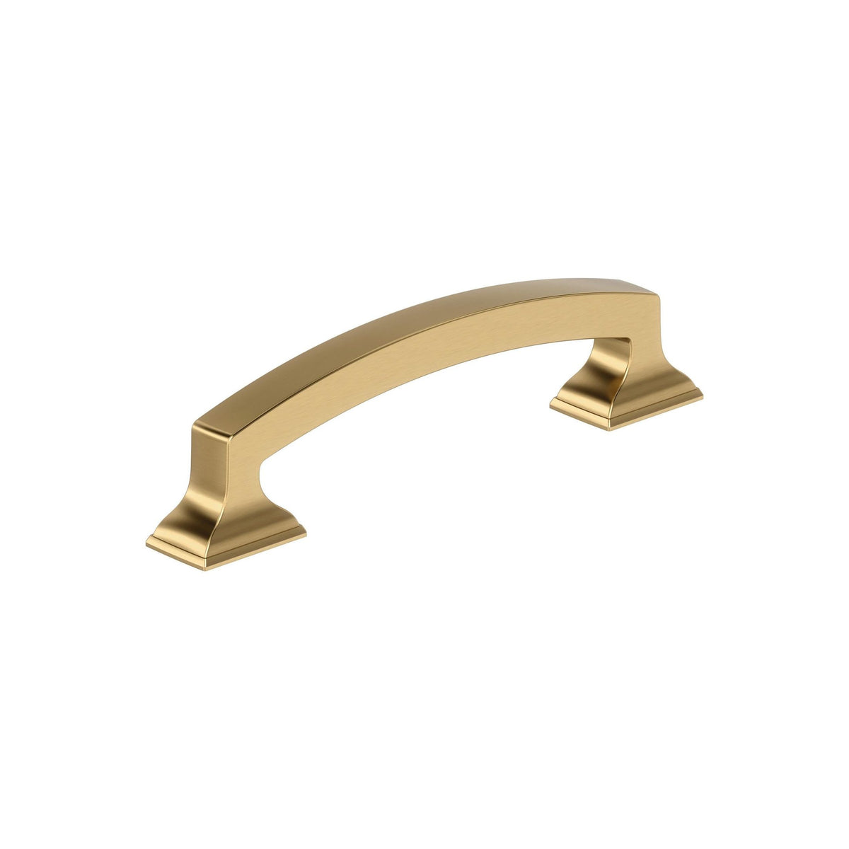 Incisive 33/4 inch (96mm) CentertoCenter Champagne Bronze Cabinet Pull