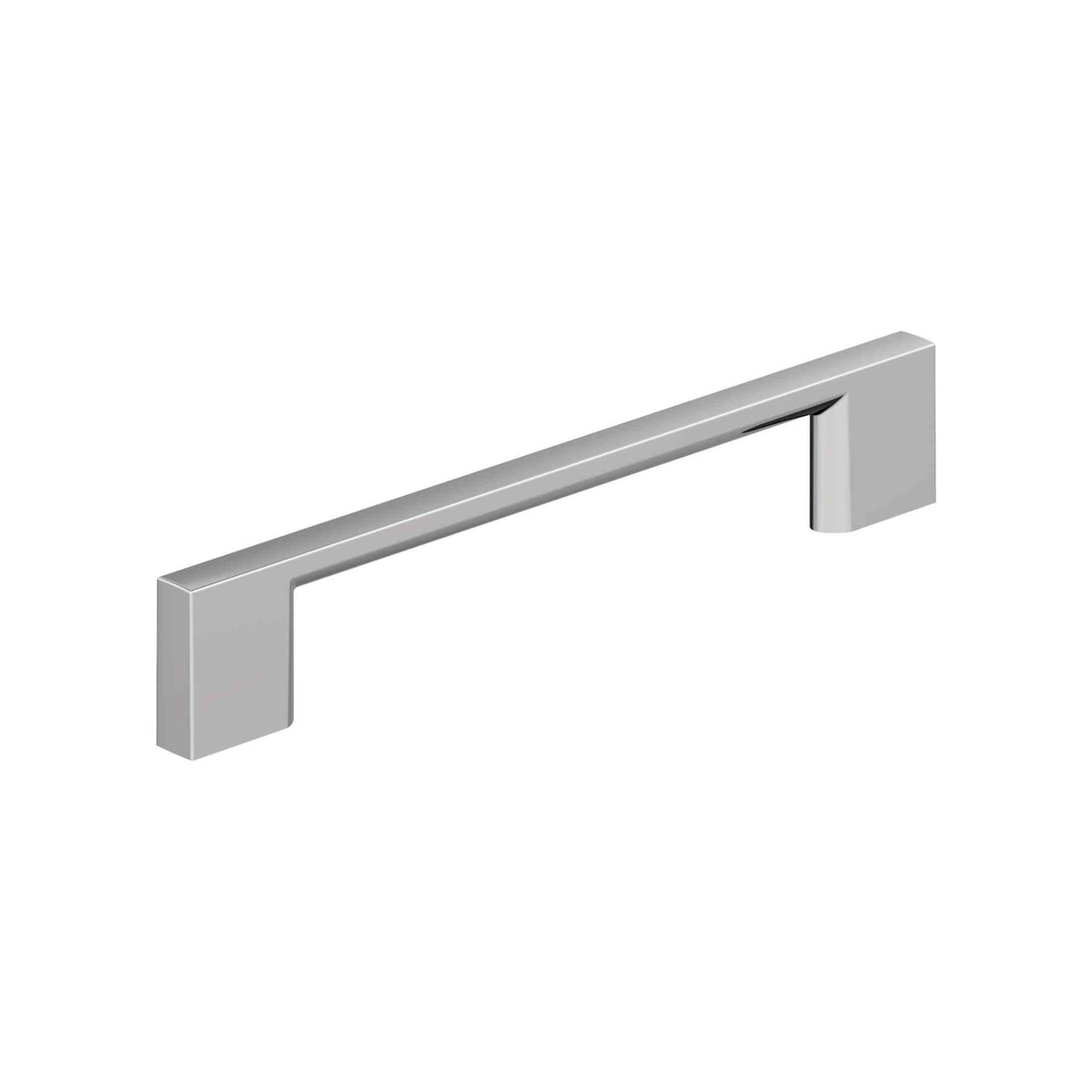 Cityscape 51/16 inch (128mm) CentertoCenter Polished Chrome Cabinet Pull