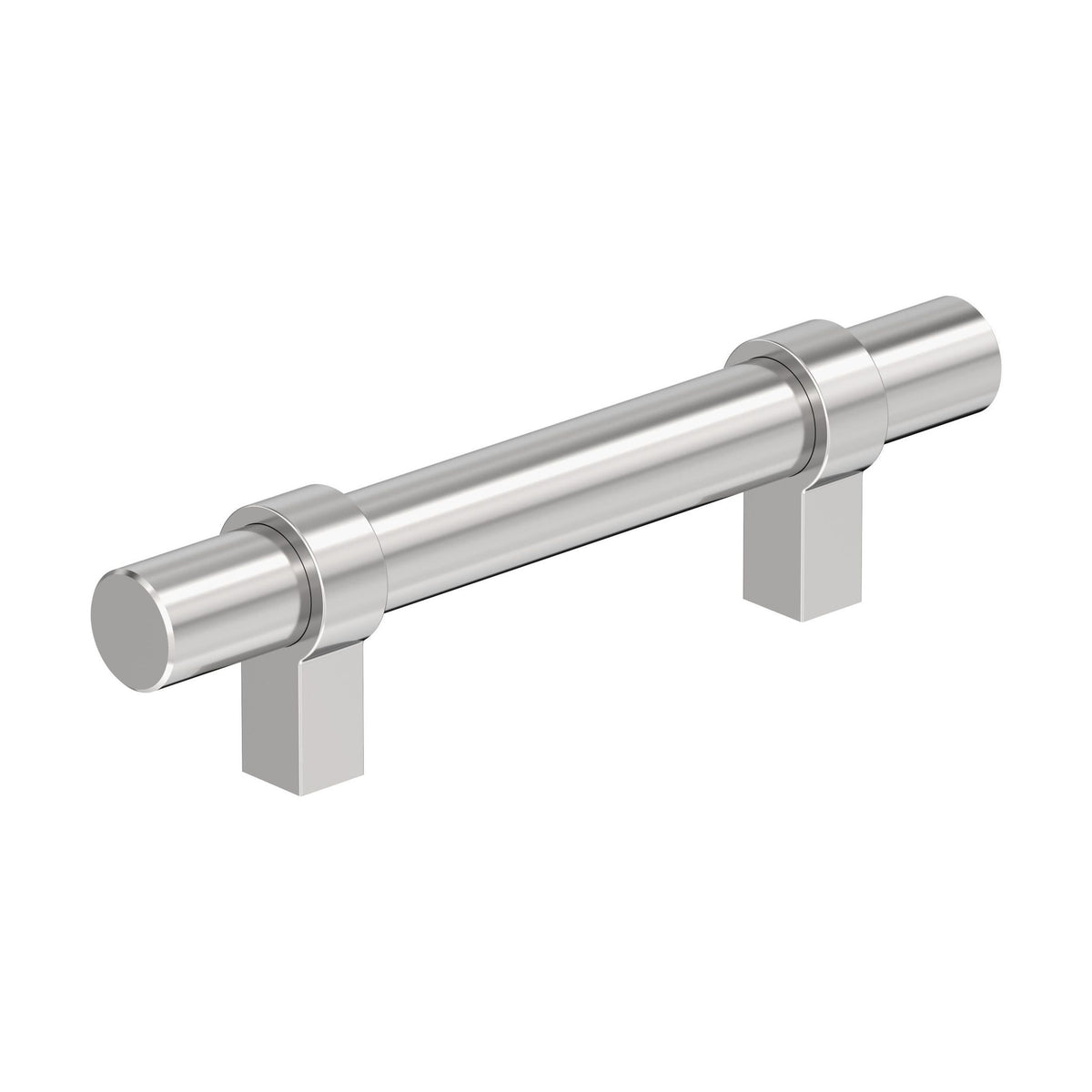 Central 3 inch (76mm) CentertoCenter Polished Chrome Cabinet Pull