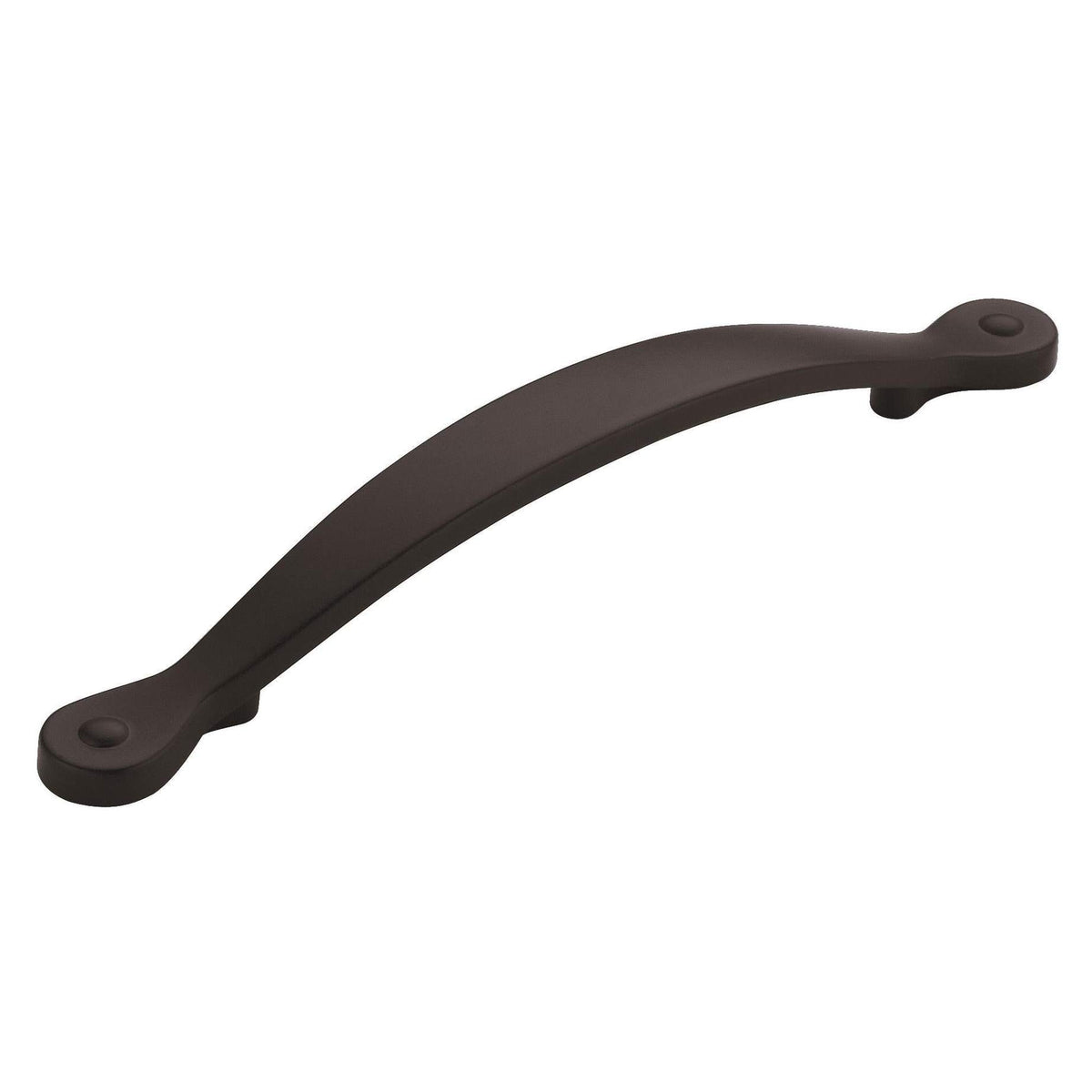 Inspirations 51/16 inch (128mm) CentertoCenter Matte Black Cabinet Pull