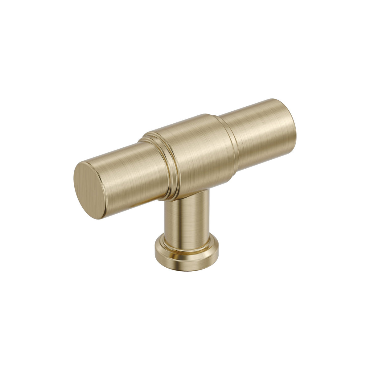 Faircrest 2 inch (51mm) Length Golden Champagne Cabinet Knob