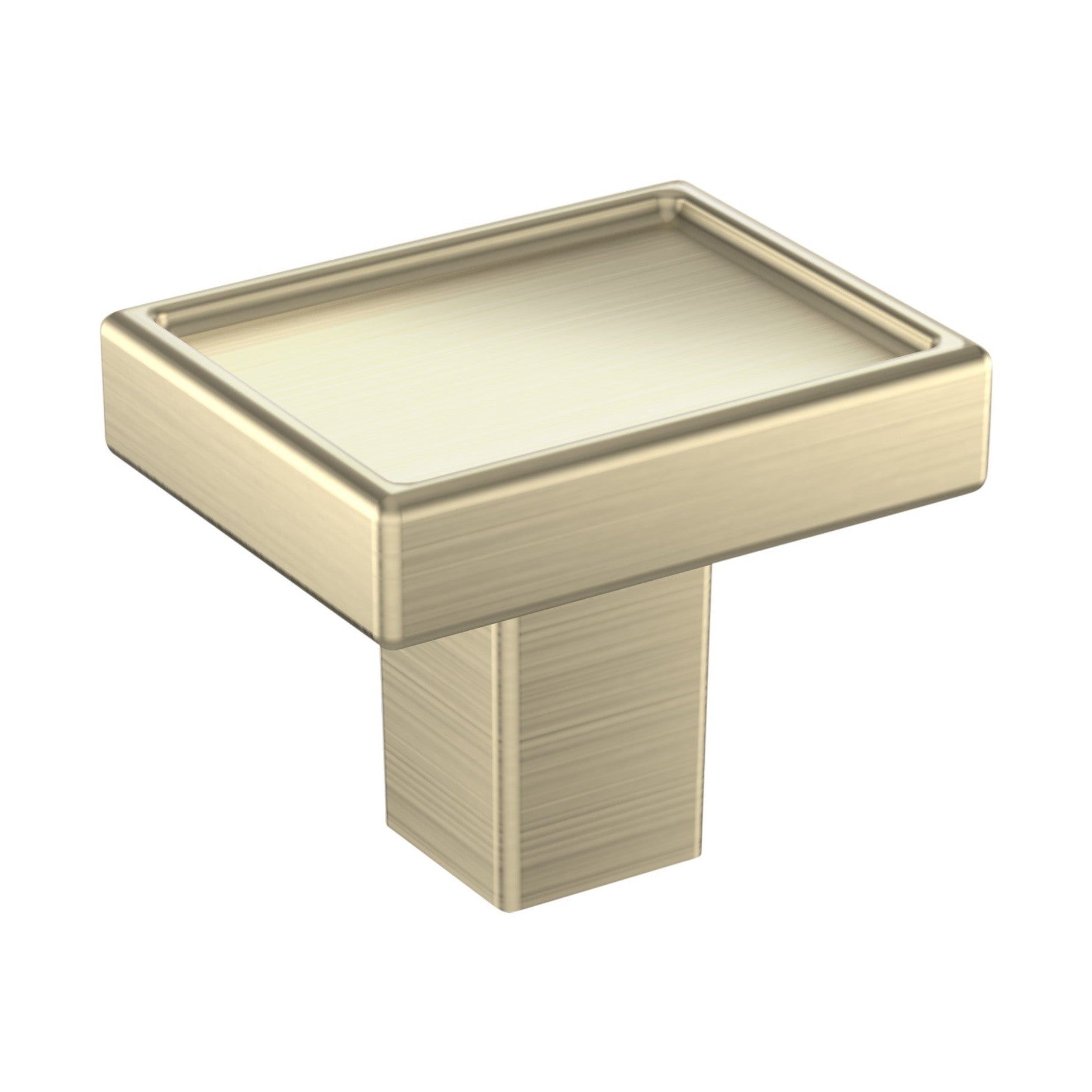 Rockhurst 1-1/4 inch (32mm) Length Golden Champagne Cabinet Knob