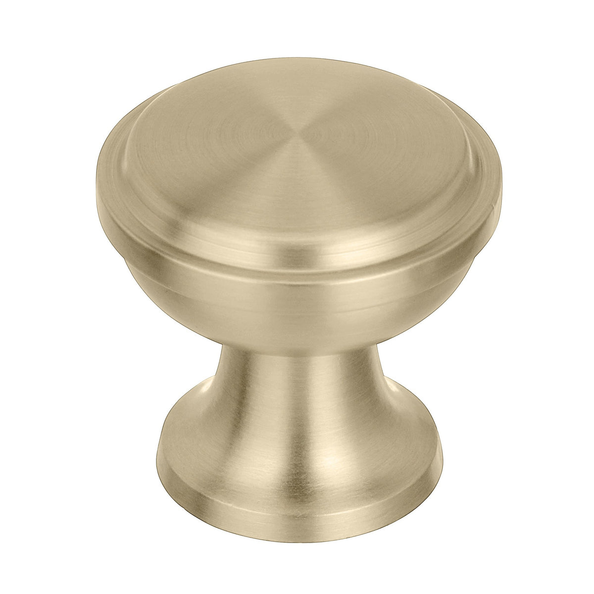 Westerly 13/16 inch (30mm) Diameter Golden Champagne Cabinet Knob