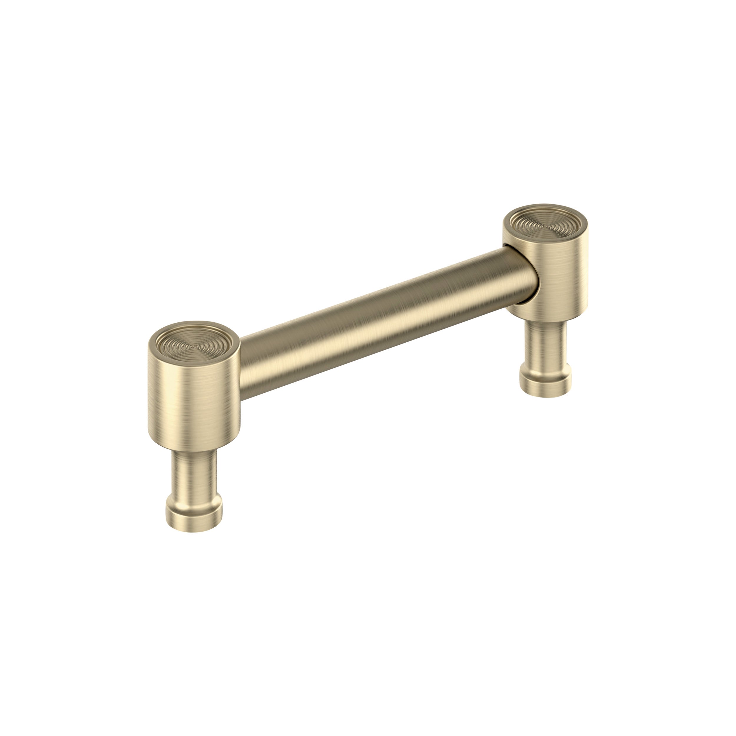 Dupont Circle 3-3/4 inch (96mm) Center-to-Center Golden Champagne Cabinet Pull
