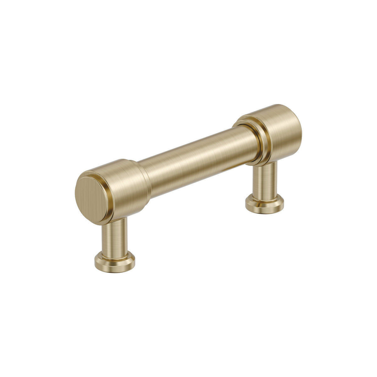 Faircrest 3 inch (76mm) CentertoCenter Golden Champagne Cabinet Pull