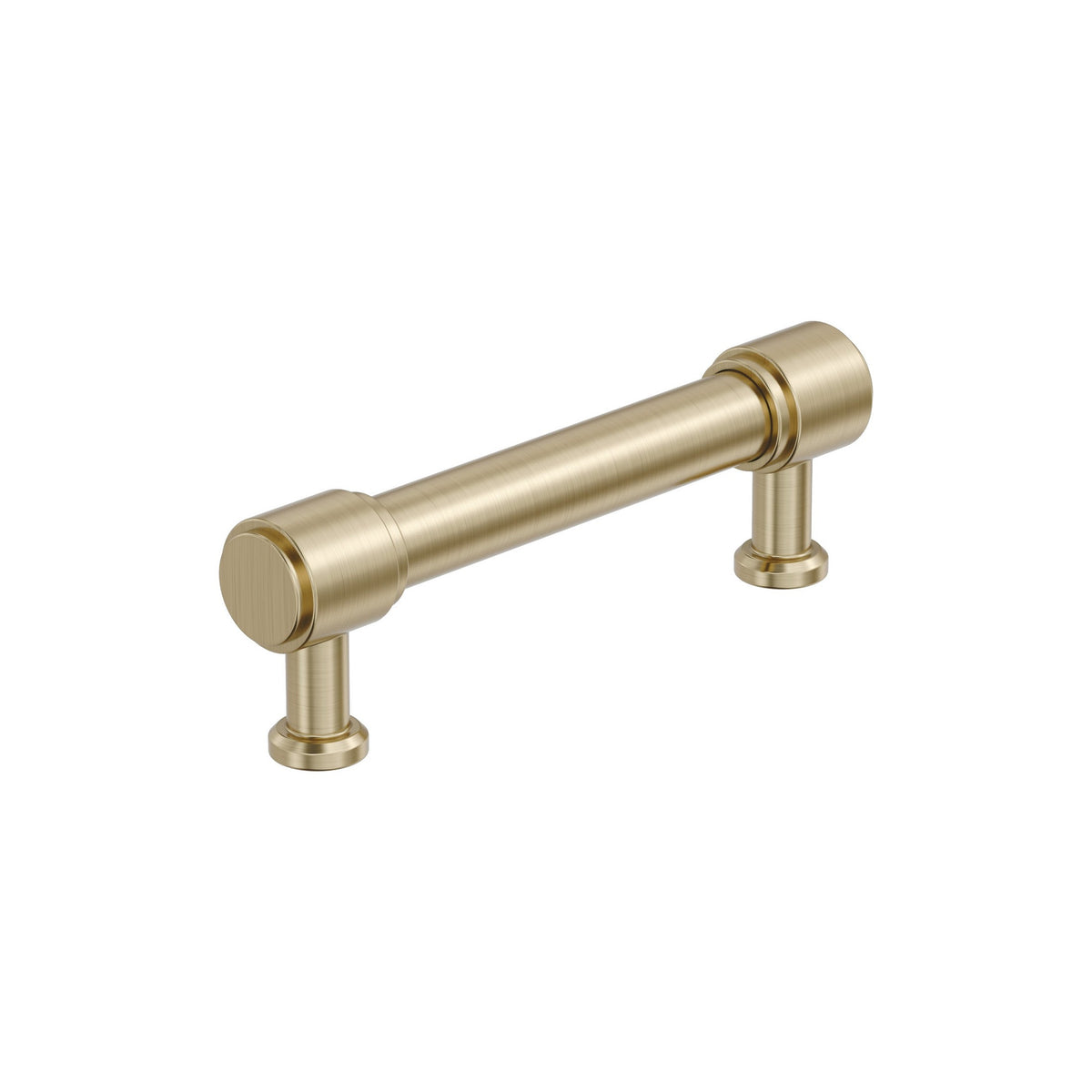 Faircrest 33/4 inch (96mm) CentertoCenter Golden Champagne Cabinet Pull