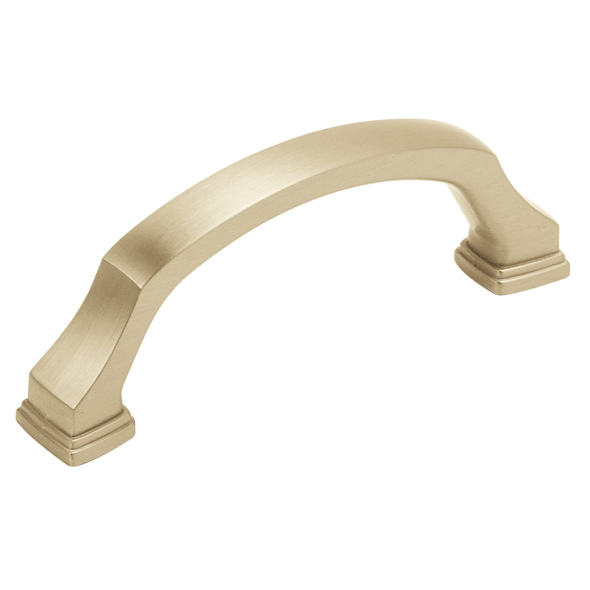 Revitalize 3 inch (76mm) CentertoCenter Golden Champagne Cabinet Pull