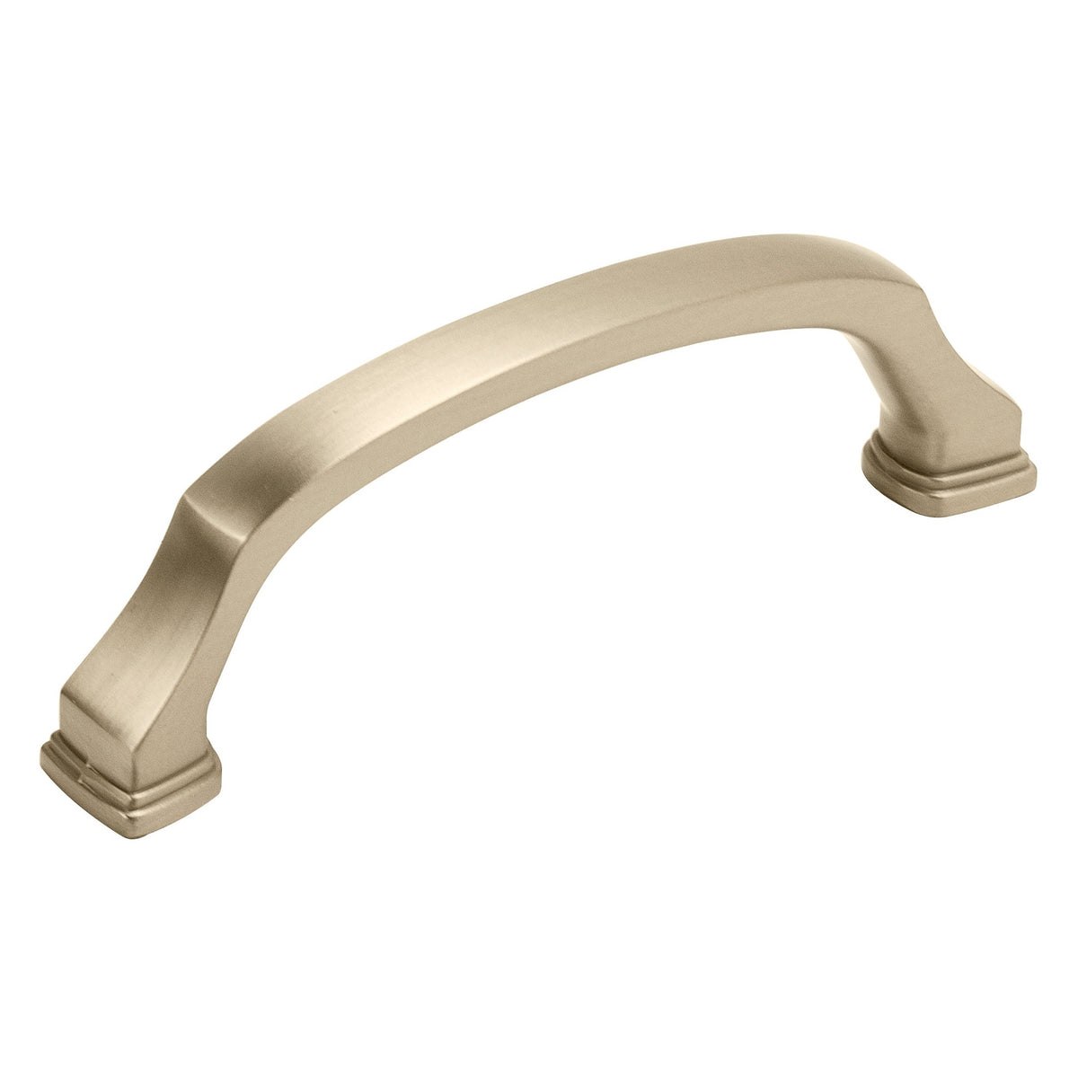 Revitalize 33/4 inch (96mm) CentertoCenter Golden Champagne Cabinet Pull