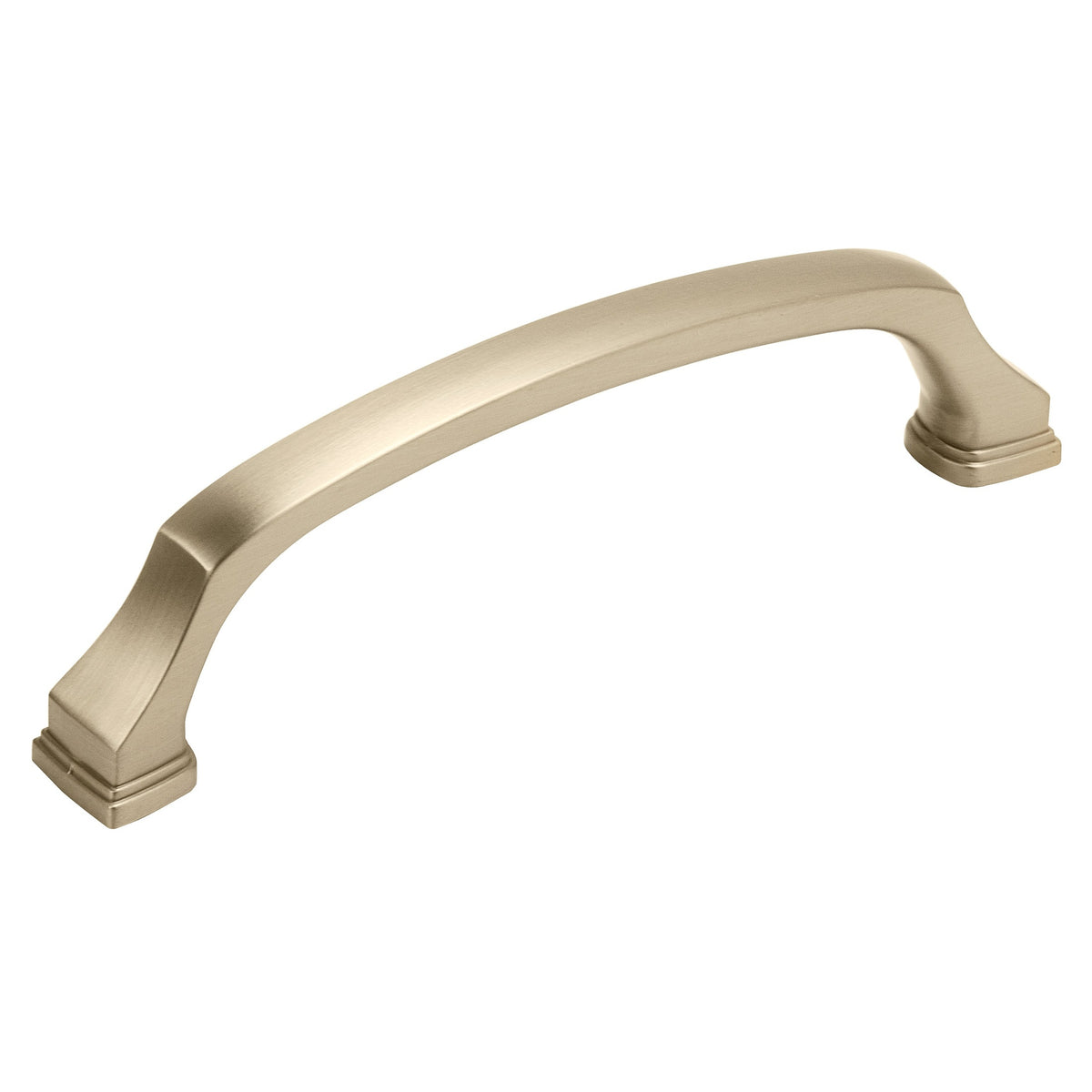 Revitalize 51/16 inch (128mm) CentertoCenter Golden Champagne Cabinet Pull
