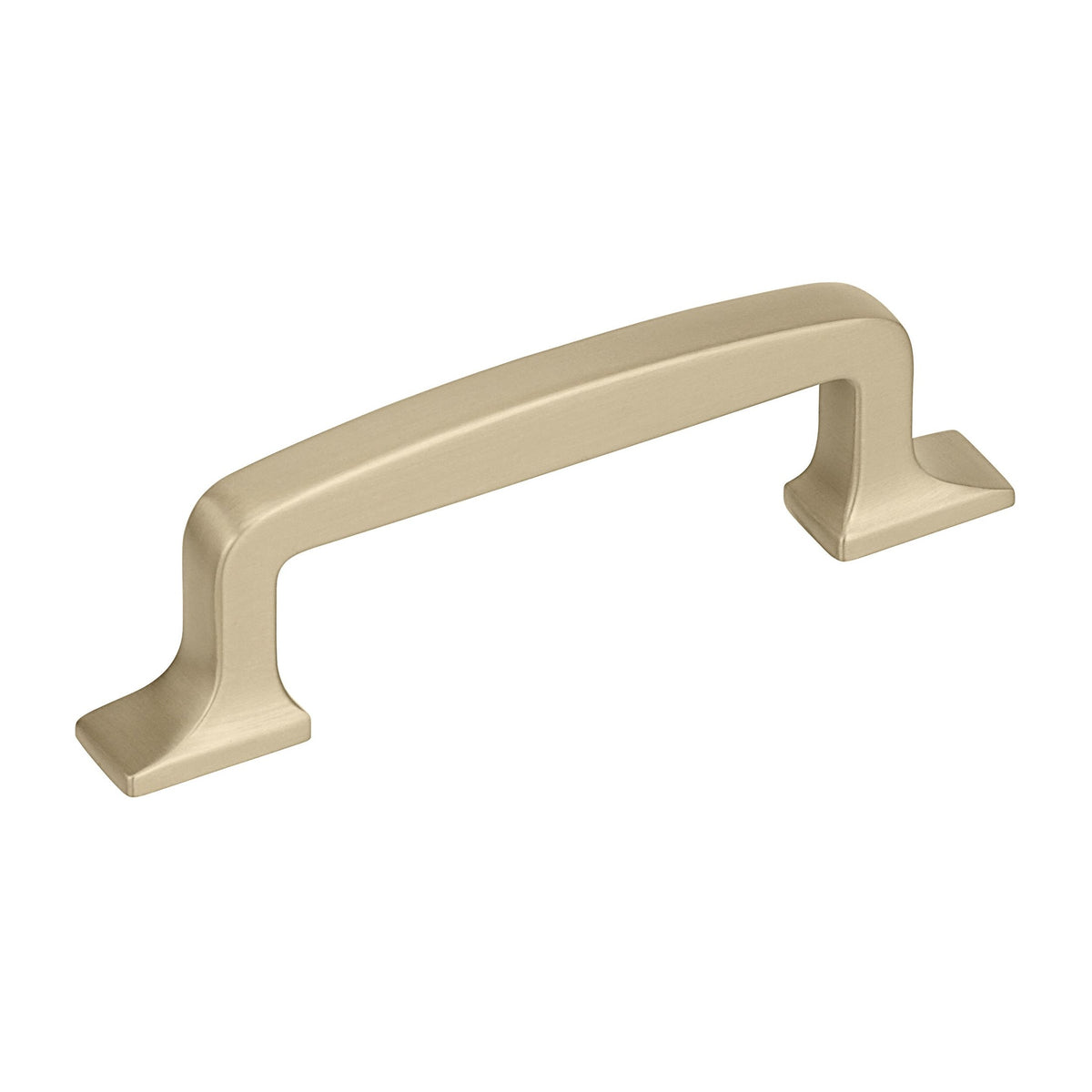 Westerly 3 inch (76mm) CentertoCenter Golden Champagne Cabinet Pull