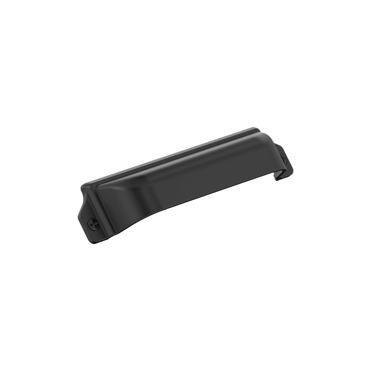 Haven 3 inch or 33/4 inch (76mm or 96mm) CentertoCenter Matte Black Cabinet Cup Pull