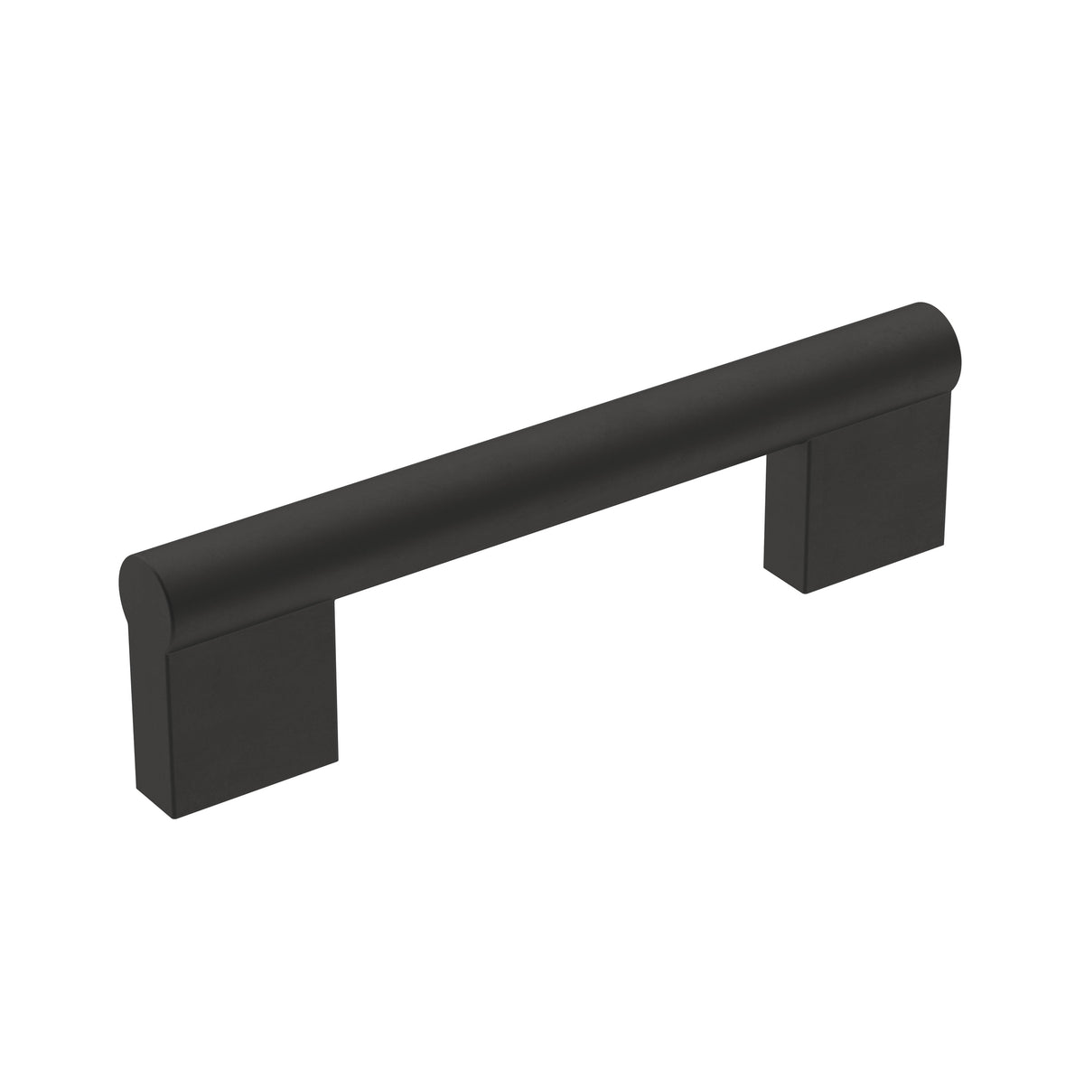Versa 33/4 inch (96mm) CentertoCenter Matte Black Cabinet Pull