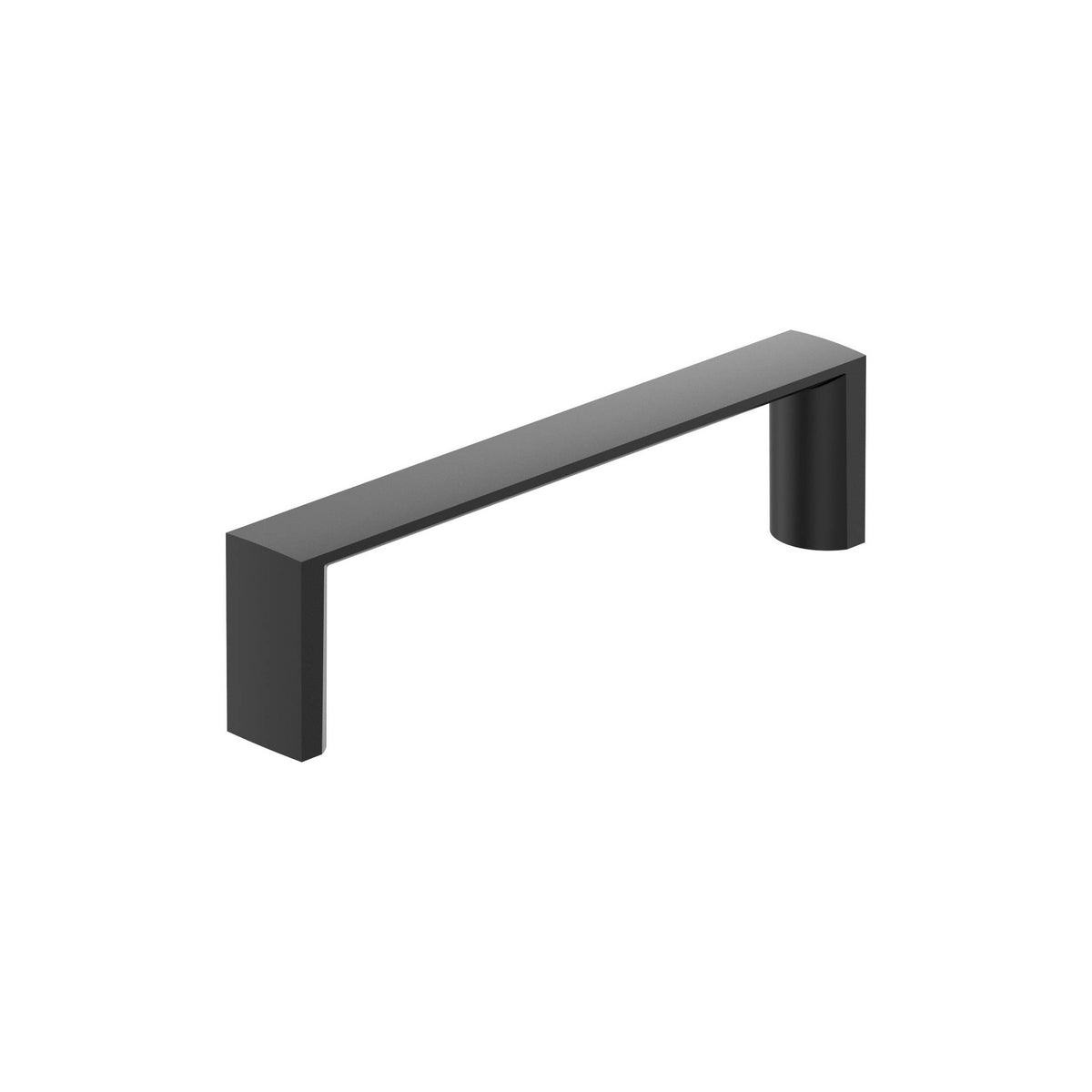 Metro 3 inch (76mm) CentertoCenter Matte Black Cabinet Pull