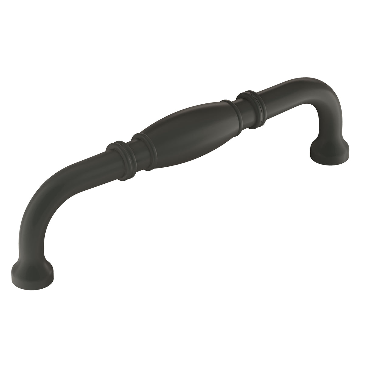 Granby 51/16 inch (128mm) CentertoCenter Matte Black Cabinet Pull