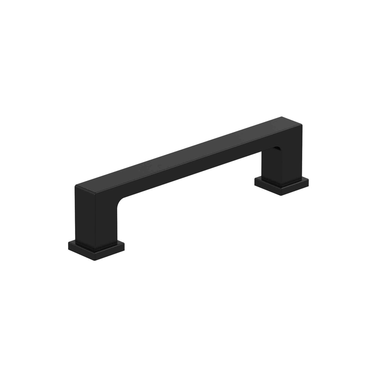 Bridgeport 33/4 inch (96mm) CentertoCenter Matte Black Cabinet Pull