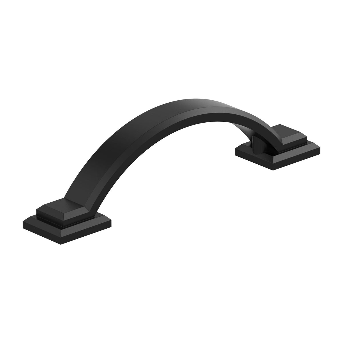 Sheffield 3 inch (76mm) CentertoCenter Matte Black Cabinet Pull