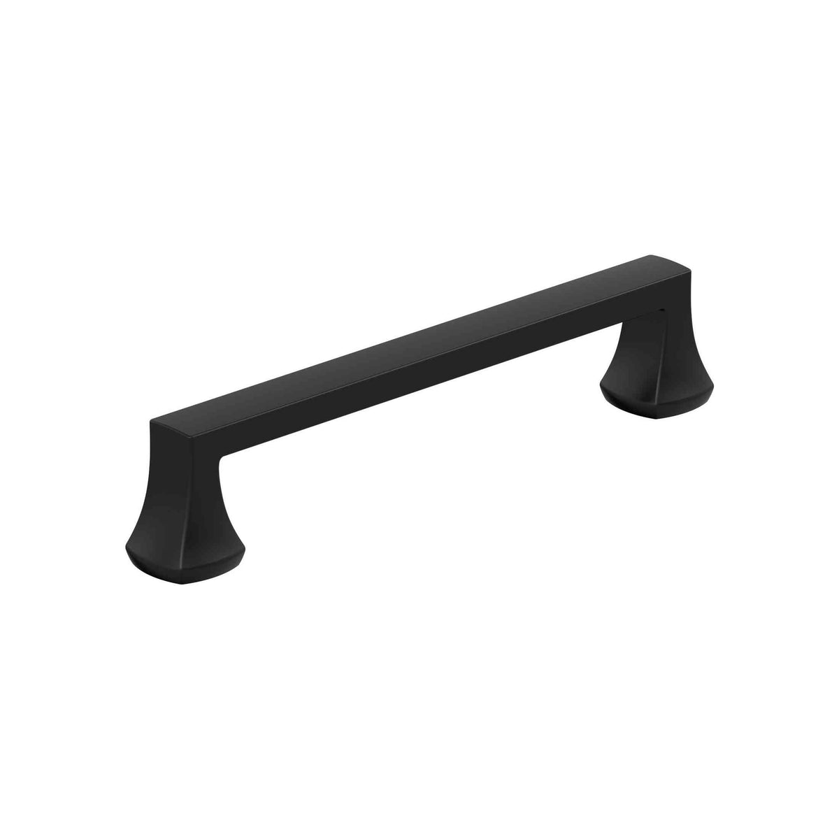 Hybridize 51/16 inch (128mm) CentertoCenter Matte Black Cabinet Pull