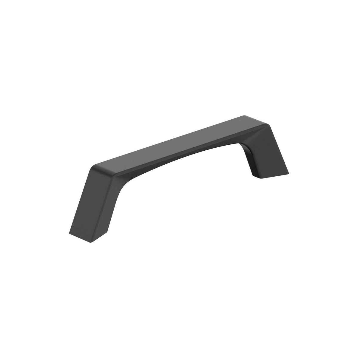 Evolve 33/4 inch (96mm) CentertoCenter Matte Black Cabinet Pull
