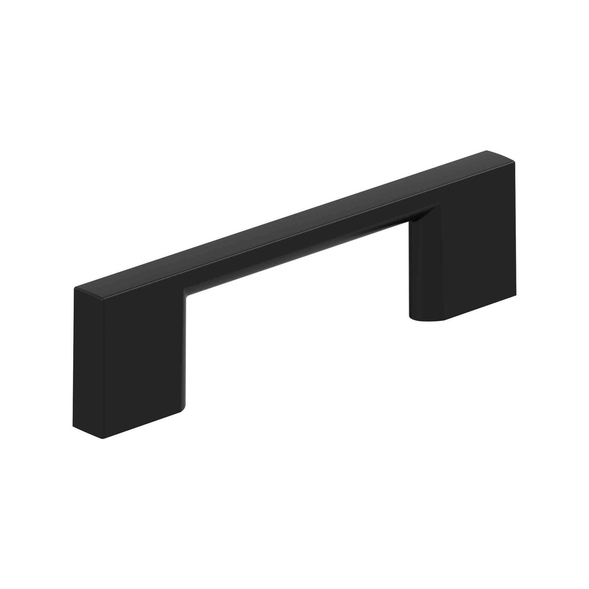 Cityscape 3 inch (76mm) CentertoCenter Matte Black Cabinet Pull