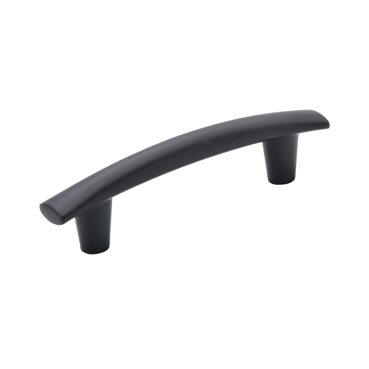Willow 33/4 inch (96mm) CentertoCenter Matte Black Cabinet Pull