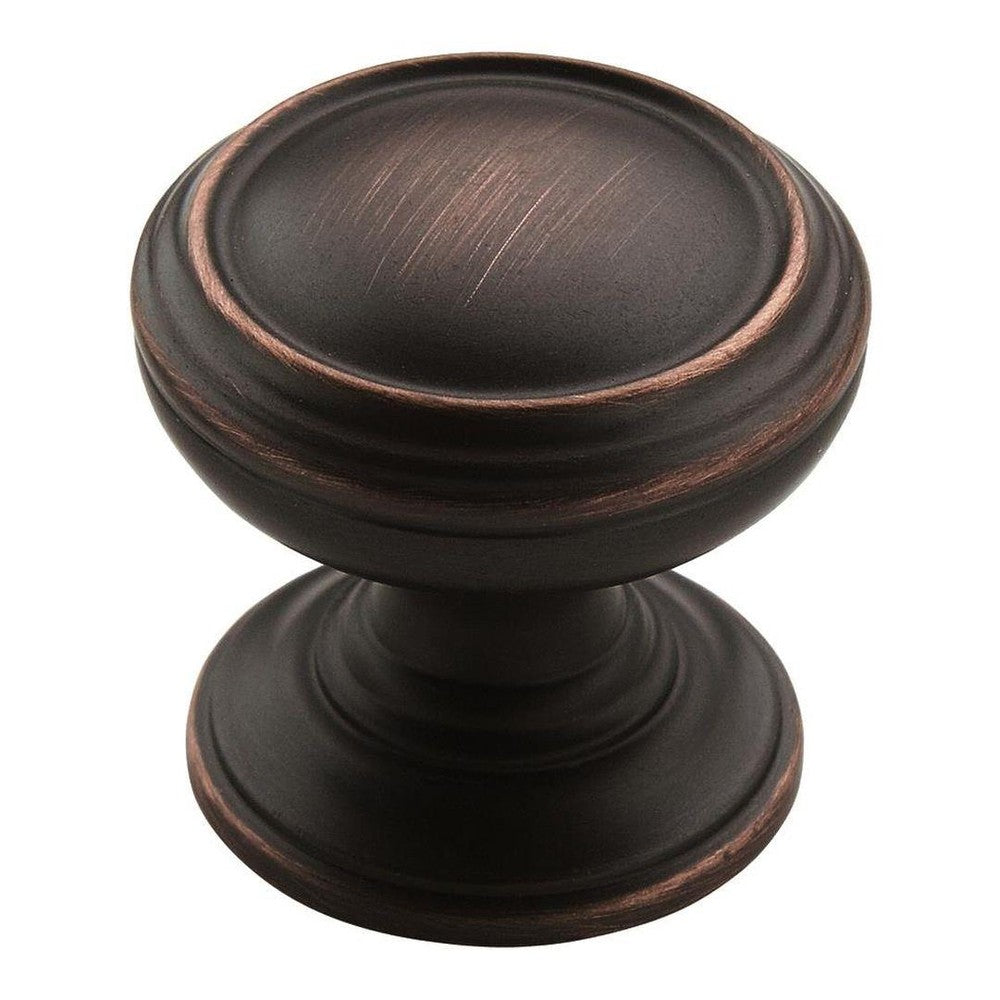 Revitalize 11/4 inch (32mm) Diameter OilRubbed Bronze Cabinet Knob