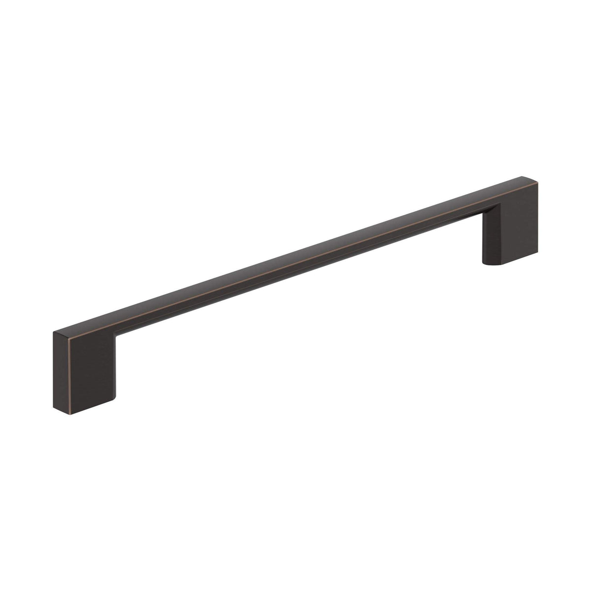 Cityscape 79/16 inch (192mm) CentertoCenter OilRubbed Bronze Cabinet Pull