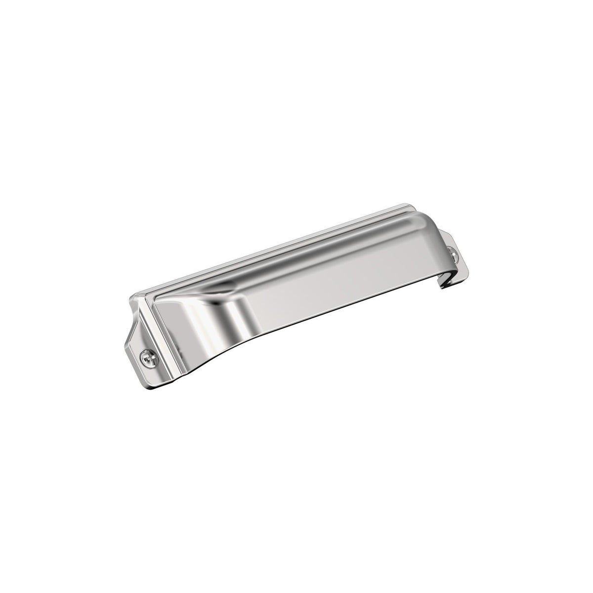 Haven 3 inch or 33/4 inch (76mm or 96mm) CentertoCenter Polished Chrome Cabinet Cup Pull